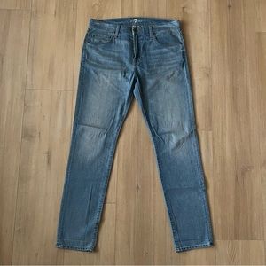 7 for all mankind Adrien jean light wash 34/32.